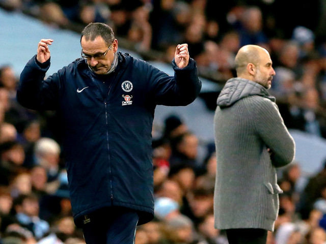 Chelsea thua sốc Man City, HLV Sarri công khai xin lỗi người hâm mộ - Hình 2 Chelsea thua soc Man City, HLV Sarri cong khai xin loi nguoi ham mo-Hinh-2
