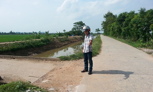 Nơi anh H bị đánh tử vong. Nơi anh H bị đánh tử vong.