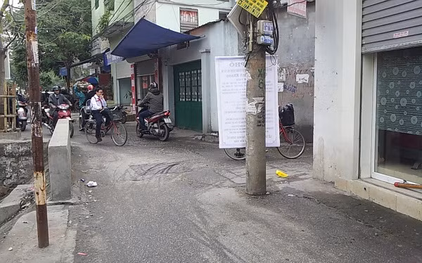 Nơi CSGT gặp cướp. (Ảnh Thùy Linh)