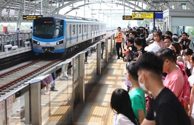 Miễn phí vé dịp Tết Dương lịch 2026, tuyến metro Bến Thành – Suối Tiên