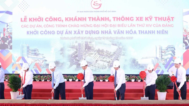 TP HCM khởi công dự án Nhà Văn hóa Thanh niên hơn 2.240 tỷ đồng