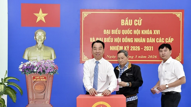 Ngày hội non sông tại Cà Mau với 1.602 khu vực bỏ phiếu