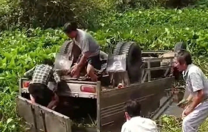 Tai nạn giao thông tại Vĩnh Long làm một tài xế xe tải tử vong