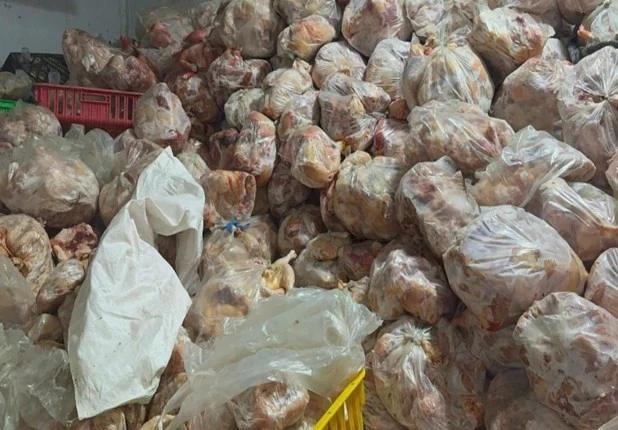 Phát hiện hơn 10 tấn gia cầm không rõ nguồn gốc tại Khánh Hòa