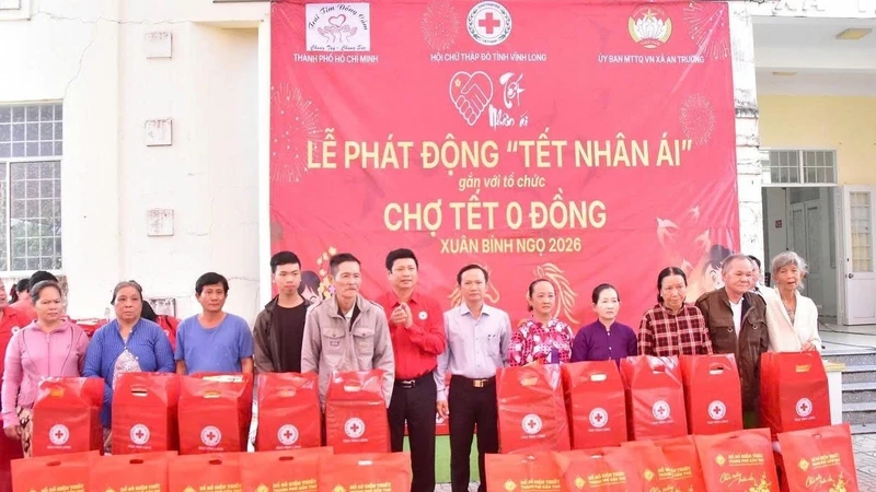 Vĩnh Long: Phát động “Tết Nhân ái” và “Chợ Tết 0 đồng”