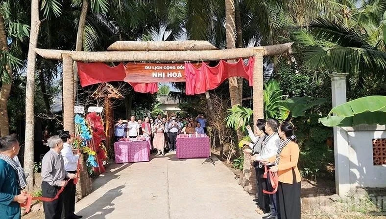 Vĩnh Long: Ra mắt mô hình du lịch cộng đồng đầu tiên tại xã Nhị Long