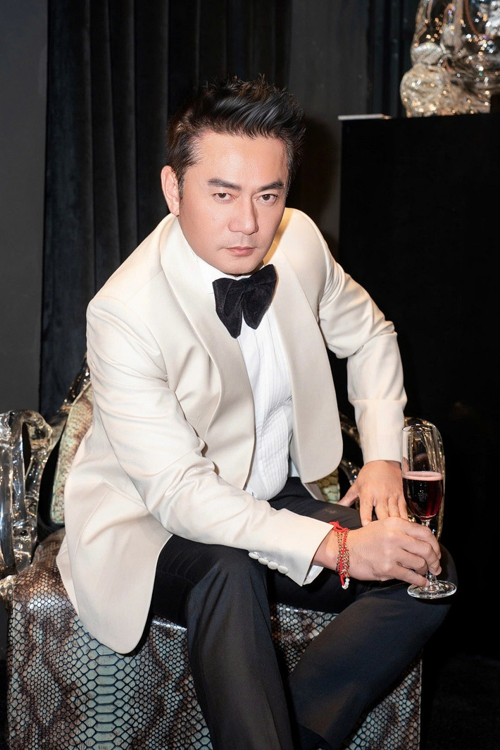 Cùng với Đàm Vĩnh Hưng, sự kiện quy tụ nhiều sao Việt góp mặt. Trong hình là diễn viên Trương Minh Cường.