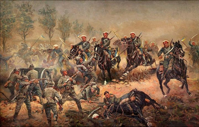 Trận Tannenberg diễn ra từ ngày 23 đến 30/8/1914. Đây là một trong những trận chiến sớm nhất của Thế chiến I. Ảnh: Pinterest.