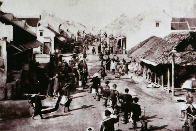 Loạt ảnh 36 phố phường ở Hà Nội hơn 100 năm trước Loat anh 36 pho phuong o Ha Noi hon 100 nam truoc