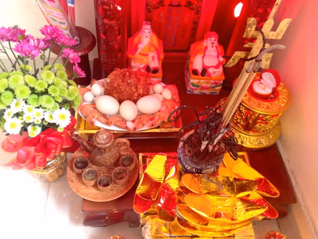 Mam com cung Than Tai can chuan bi nhung gi?