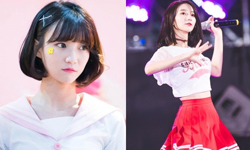 Ngắm vòng eo con kiến của Binnie (Oh My Girl) - Hình 5 Ngam vong eo con kien cua Binnie (Oh My Girl)-Hinh-5