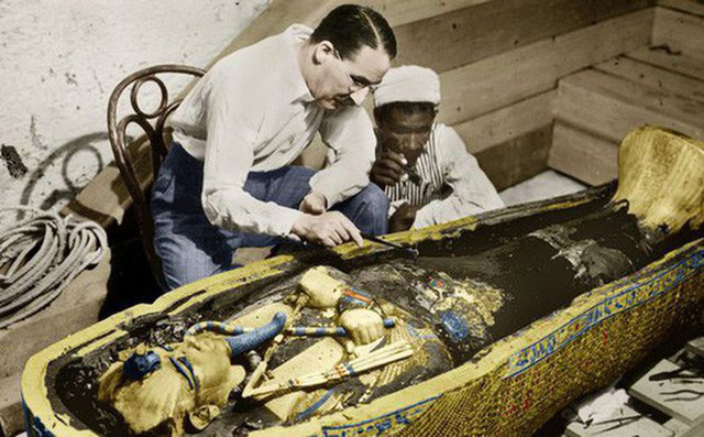Phát hiện vật lạ khi mở mộ Pharaoh Tutankhamun Phat hien vat la khi mo mo Pharaoh Tutankhamun