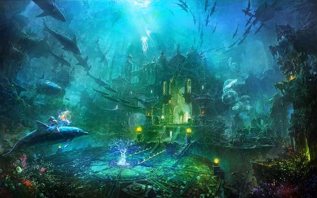 Gia thuyet thanh pho Atlantis huyen thoai 'ngu vui' o Bien Den-Hinh-6