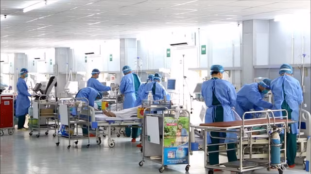 TP HCM: Benh vien da chien so 13 san sang kich hoat ​
