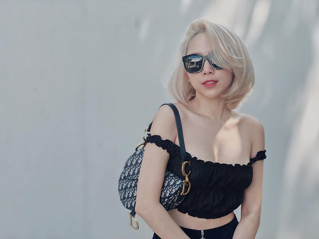 Ấn tượng những kiểu tóc màu mè nổi bật của Tóc Tiên An tuong nhung kieu toc mau me noi bat cua Toc Tien