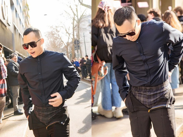 Gu thời trang sành điệu của Vũ Khắc Tiệp trước ồn ào mặc quần tụt không kéo khóa Gu thoi trang sanh dieu cua Vu Khac Tiep truoc on ao mac quan tut khong keo khoa