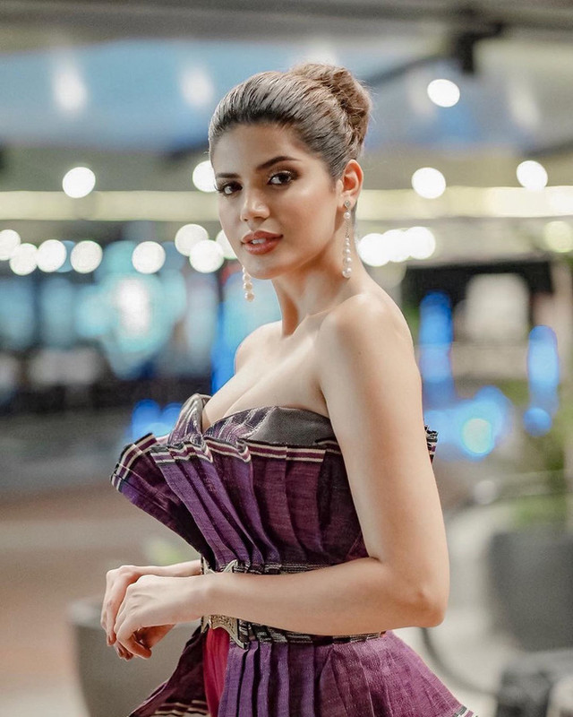 Hoa hậu đồng hành cùng đoàn Việt Nam tại SEA Games ăn mặc cực gợi cảm - Hình 9 Hoa hau dong hanh cung doan Viet Nam tai SEA Games an mac cuc goi cam-Hinh-9