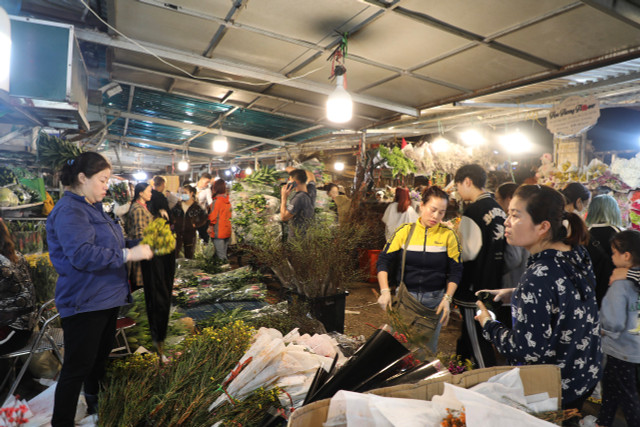 Trải nghiệm chợ hoa đêm lớn nhất Hà Nội ngày cuối năm - Hình 9 Trai nghiem cho hoa dem lon nhat Ha Noi ngay cuoi nam-Hinh-9