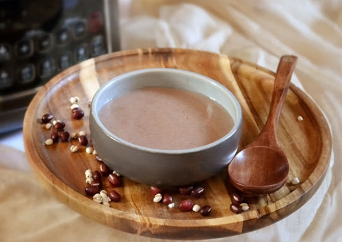 Đậu đỏ ăn với ý dĩ giúp xóa nếp nhăn, tử cung sạch Dau do an voi y di giup xoa nep nhan, tu cung sach