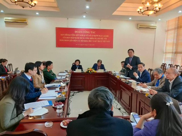 Bộ trưởng Nội vụ Phạm Thị Thanh Trà : VUSTA là tổ chức hội hoạt động hiệu quả nhất Bo truong Noi vu Pham Thi Thanh Tra : VUSTA la to chuc hoi hoat dong hieu qua nhat