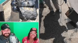 Cặp vợ chồng người Mỹ đã vô tình tìm thấy "kho báu" khi câu cá - Hình 8 Cap vo chong nguoi My da vo tinh tim thay