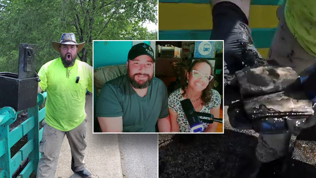 Cặp vợ chồng người Mỹ đã vô tình tìm thấy "kho báu" khi câu cá - Hình 6 Cap vo chong nguoi My da vo tinh tim thay