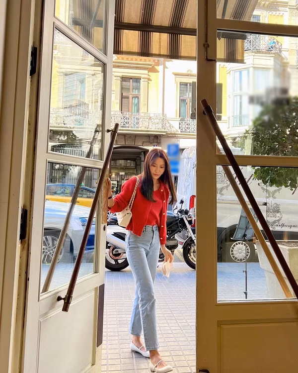 Hotgirl Hàn diện đồ đơn giản mà sành điệu - Hình 5 Hotgirl Han dien do don gian ma sanh dieu-Hinh-5