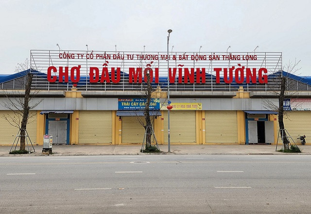 Cận cảnh dự án Chợ đầu mối Vĩnh Tường liên quan tới Hậu pháo - Hình 3 Can canh du an Cho dau moi Vinh Tuong lien quan toi Hau phao-Hinh-3
