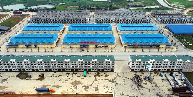 Cận cảnh dự án Chợ đầu mối Vĩnh Tường liên quan tới Hậu pháo Can canh du an Cho dau moi Vinh Tuong lien quan toi Hau phao