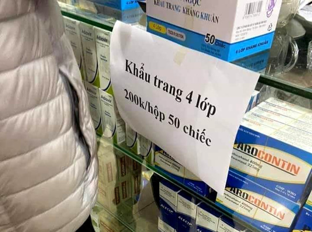 Danh sách 9 nhà thuốc chặt chém giá khẩu trang bị phạt 30 triệu đồng Danh sach 9 nha thuoc chat chem gia khau trang bi phat 30 trieu dong