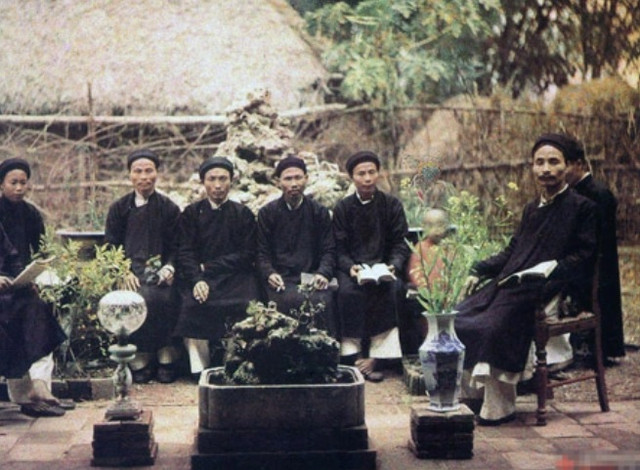 Ảnh màu Việt Nam những năm 1910 - 1930 đẹp như trong tranh - Hình 10 Anh mau Viet Nam nhung nam 1910 - 1930 dep nhu trong tranh-Hinh-10