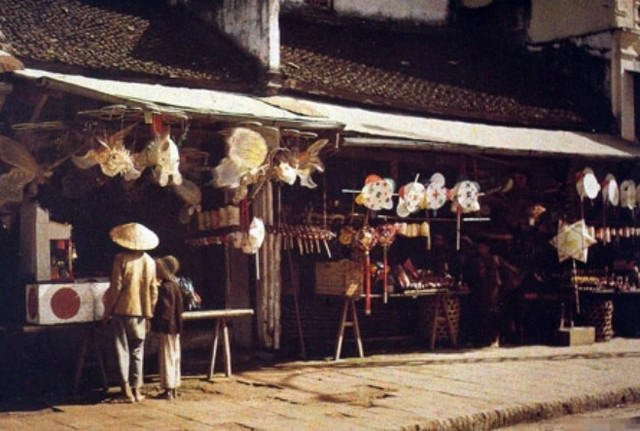 Ảnh màu Việt Nam những năm 1910 - 1930 đẹp như trong tranh - Hình 3 Anh mau Viet Nam nhung nam 1910 - 1930 dep nhu trong tranh-Hinh-3
