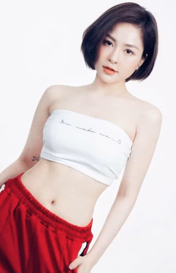 Hotgirl Tram Anh mac bikini khoe dang nong bong-Hinh-11