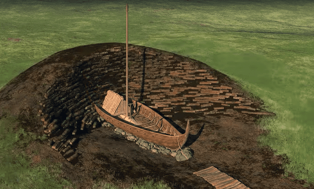 Biết gì về con tàu người Viking dùng mai táng nhà vua? - Hình 4 Biet gi ve con tau nguoi Viking dung mai tang nha vua?-Hinh-4