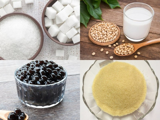 Cách làm món tàu hũ trân châu đường đen giải nhiệt đang gây sốt Cach lam mon tau hu tran chau duong den giai nhiet dang gay sot