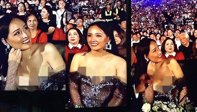 Sao Việt nào ăn mặc phản cảm nhất năm 2019? - Hình 6 Sao Viet nao an mac phan cam nhat nam 2019?-Hinh-6