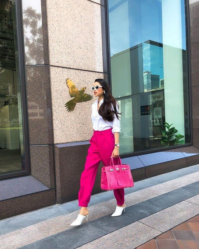 Sang Mỹ sinh con, Hoa hậu Phạm Hương cũng thay đổi phong cách thời trang - Hình 5 Sang My sinh con, Hoa hau Pham Huong cung thay doi phong cach thoi trang-Hinh-5