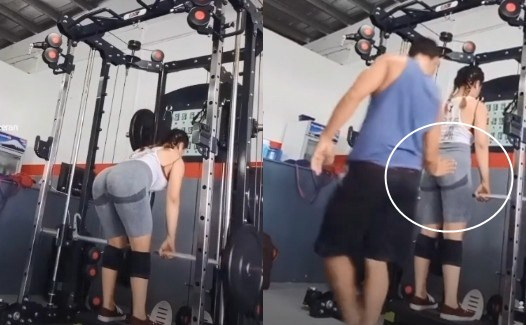 Bị sàm sỡ trong phòng tập, hotgirl khiến HLV muối mặt Bi sam so trong phong tap, hotgirl khien HLV muoi mat