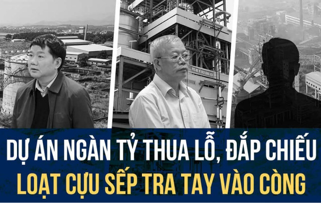 12 đại dự án của ngành Công Thương bị tiếp tục điều tra, hàng loạt sếp bị xử lý 12 dai du an cua nganh Cong Thuong bi tiep tuc dieu tra, hang loat sep bi xu ly