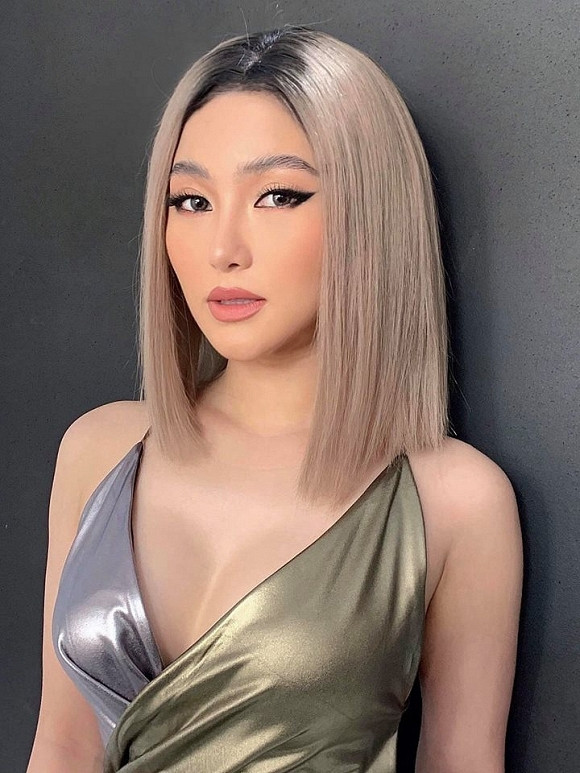 Mê mẩn với những mái tóc bạch kim hút hồn của sao Việt - Hình 6 Me man voi nhung mai toc bach kim hut hon cua sao Viet-Hinh-6