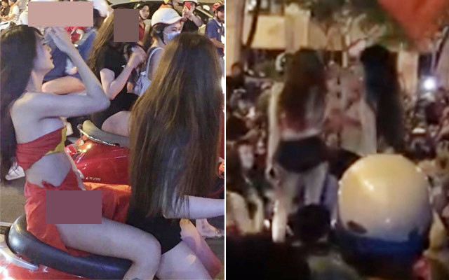 Cổ động viên nữ mặc áo khoe ngực gợi cảm đi xem bóng đá - Hình 4 Co dong vien nu mac ao khoe nguc goi cam di xem bong da-Hinh-4