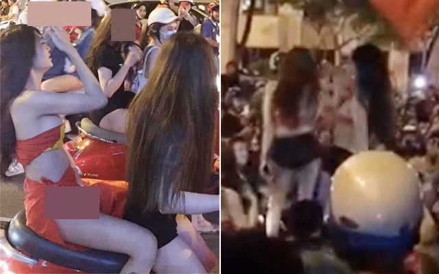 Co dong vien nu mac ao khoe nguc goi cam di xem bong da-Hinh-4