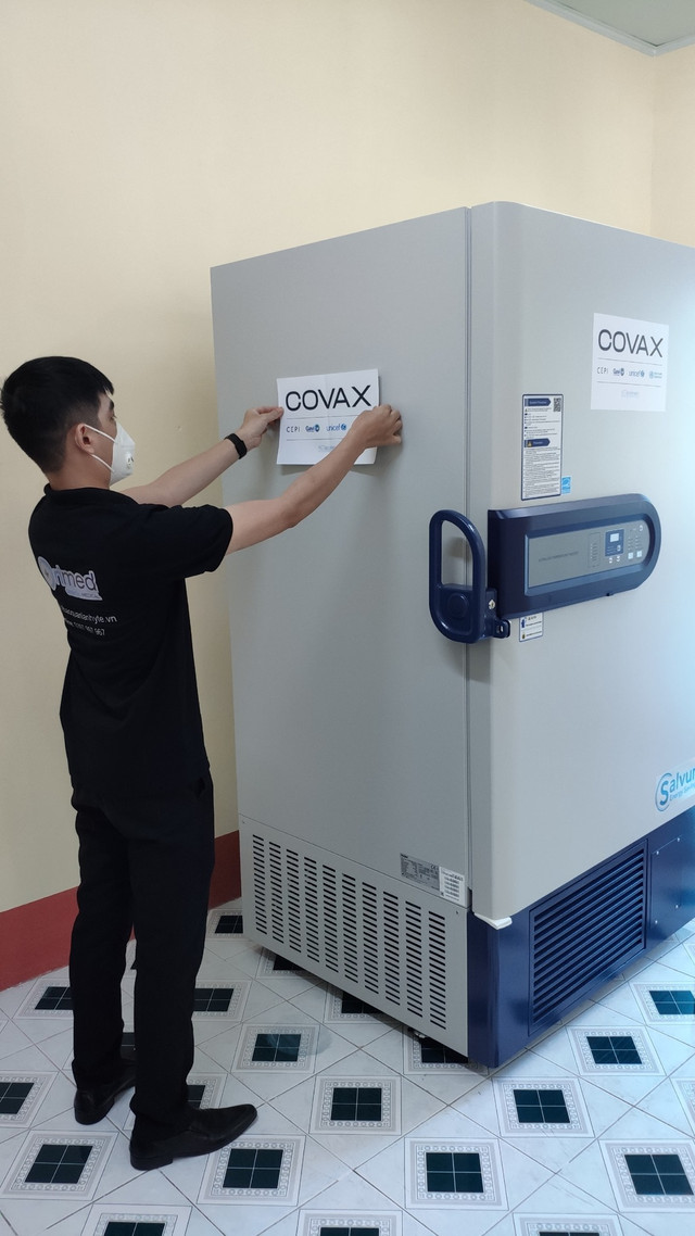 Biết gì về tủ lạnh âm sâu trữ vắc xin COVID-19 COVAX tặng VN? - Hình 3 Biet gi ve tu lanh am sau tru vac xin COVID-19 COVAX tang VN?-Hinh-3