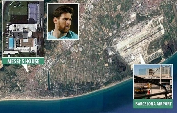 Vì sao không máy bay nào được bay qua nhà của Lionel Messi? - Hình 9 Vi sao khong may bay nao duoc bay qua nha cua Lionel Messi?-Hinh-9