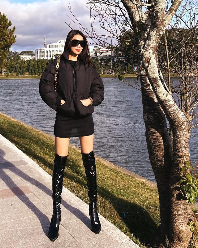 Ngắm thời trang đường phố cực chất của mỹ nhân Việt gần đây - Hình 10 Ngam thoi trang duong pho cuc chat cua my nhan Viet gan day-Hinh-10