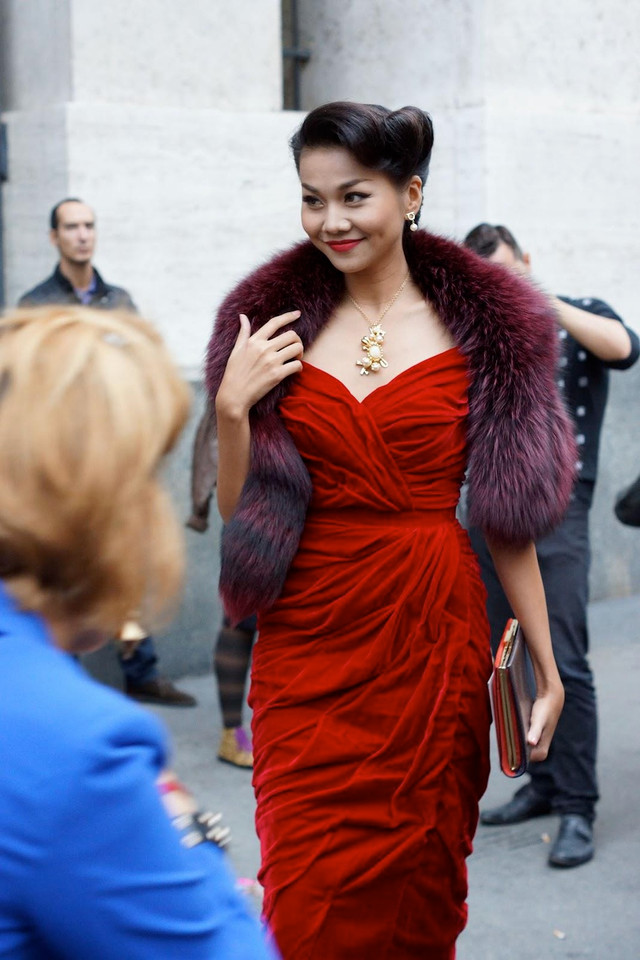 Huyền Lizzie và loạt mỹ nhân mặc áo lông thú gây tranh cãi - Hình 6 Huyen Lizzie va loat my nhan mac ao long thu gay tranh cai-Hinh-6