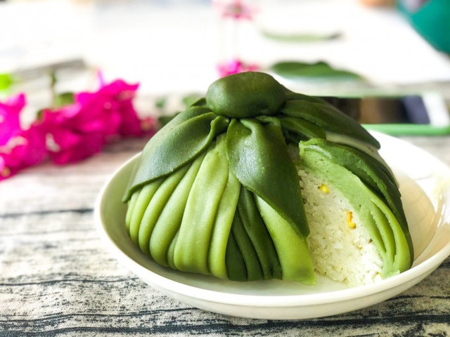 Cách làm xôi hoa đậu Hàn Quốc đẹp như hoa khiến chị em thích mê - Hình 2 Cach lam xoi hoa dau Han Quoc dep nhu hoa khien chi em thich me-Hinh-2