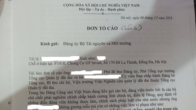 Phó Tổng cục trưởng bị tố ngoại tình với nữ Viện trưởng: Vi phạm Luật Hôn nhân? - Hình 3 Pho Tong cuc truong bi to ngoai tinh voi nu Vien truong: Vi pham Luat Hon nhan?-Hinh-3
