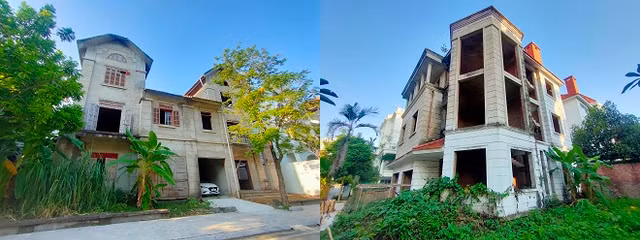 Khu do thi Thien duong Bao Son: Can canh nhung can biet thu trieu do xuong cap-Hinh-18