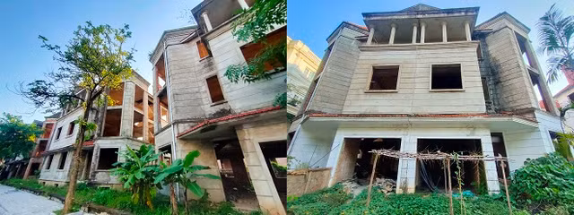 Khu do thi Thien duong Bao Son: Can canh nhung can biet thu trieu do xuong cap-Hinh-24